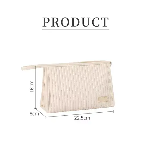 Bearky New Wholesale Makeup Bags White-collar Cake Candy Color Hanging Personalized Cosmetic Bags